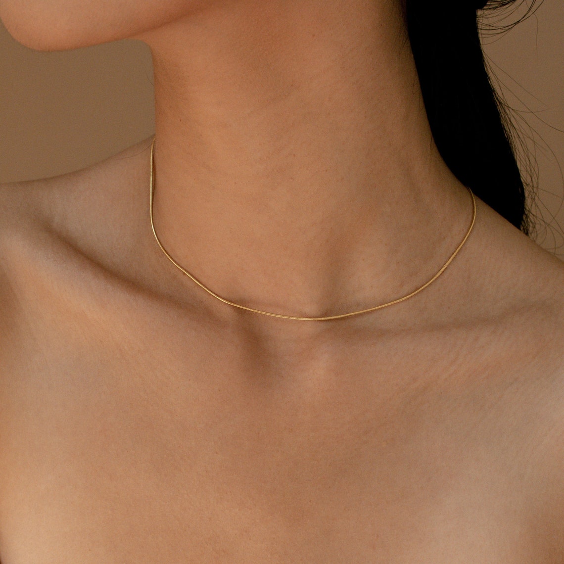 Snake Chain Necklace - Wrenlee