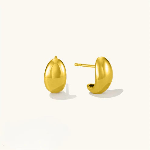 Thick Hoop Earrings - Wrenlee