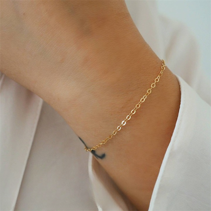 Florence Multilayer Thin Chain Bracelet - Wrenlee