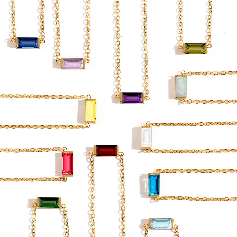 Slick Rhinestone Necklace