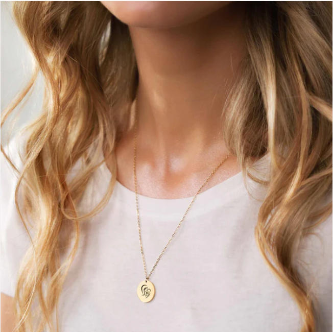 Family Love Illustrations necklace