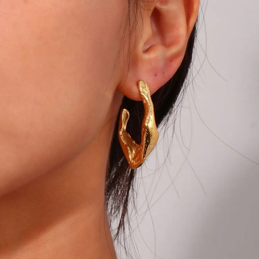 Veronica Irregular Retro Earrings
