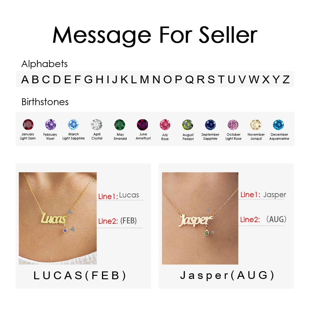 Gemfinity Namescape Necklace