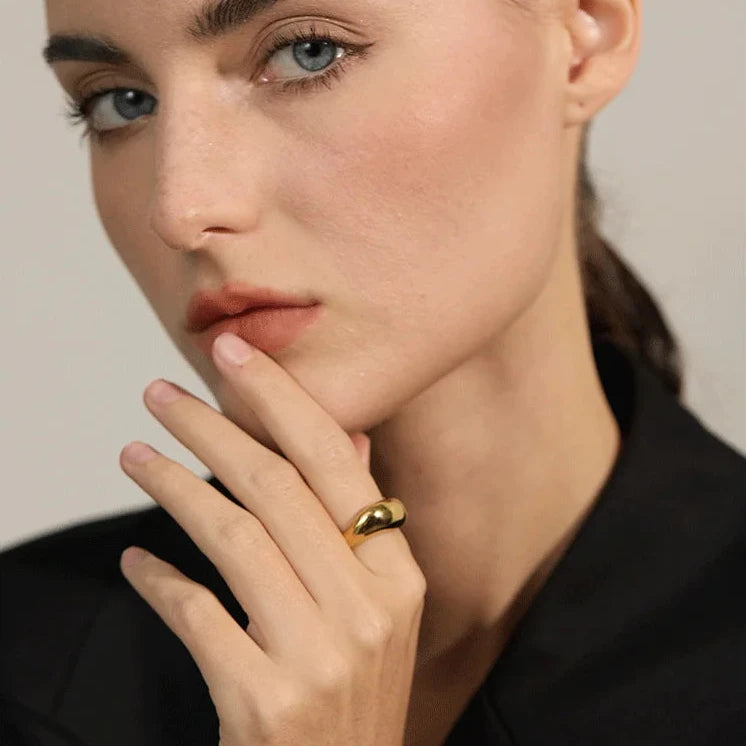 Minimalist Geometric Ring