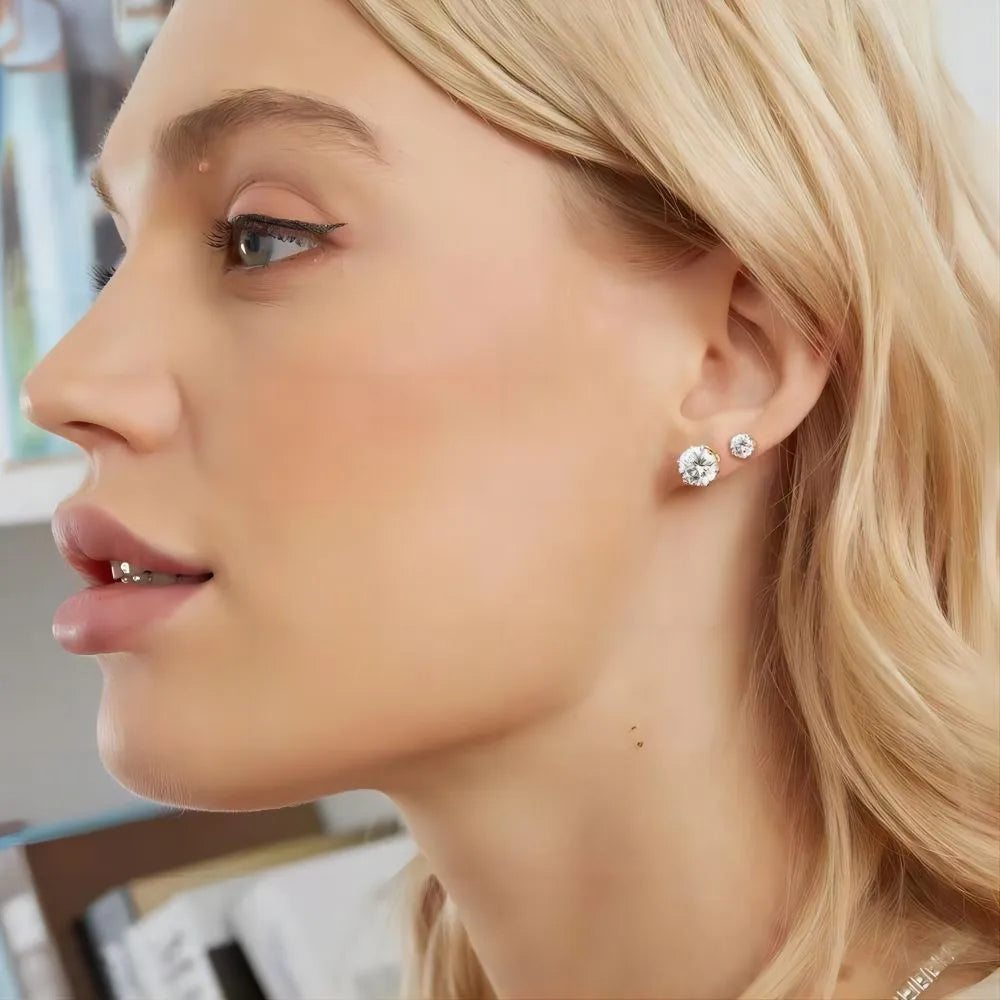 Minimalist Bling Earrings