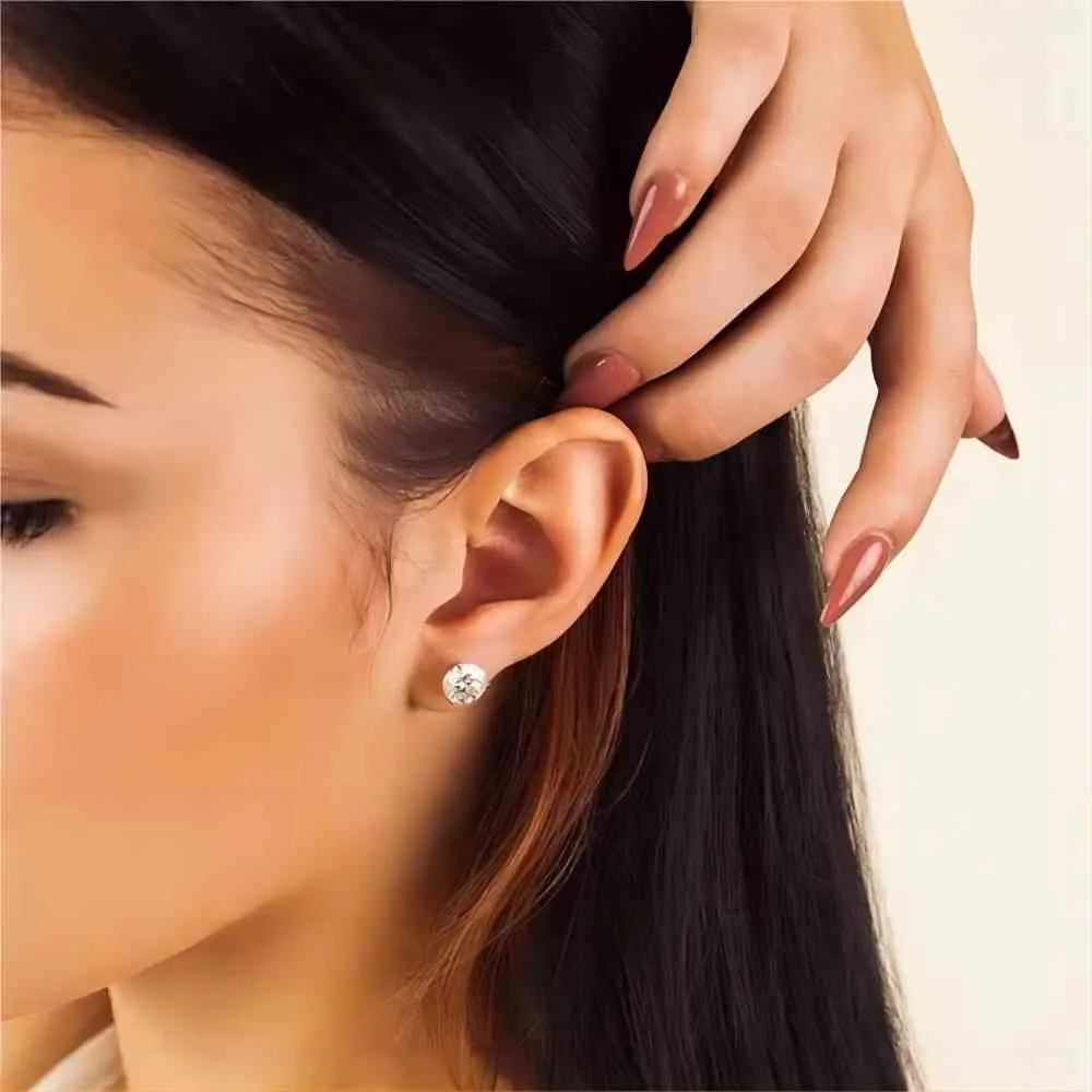 Minimalist Bling Earrings