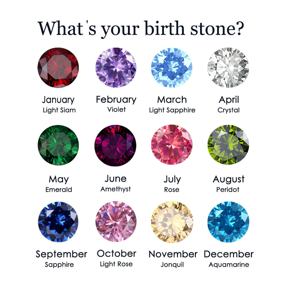 Eileithyia Birthstone Charm Necklace - Wrenlee