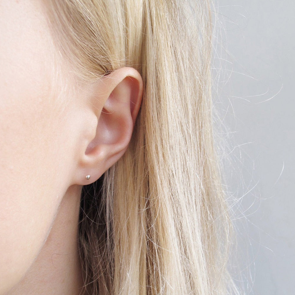 Round Ball Earrings