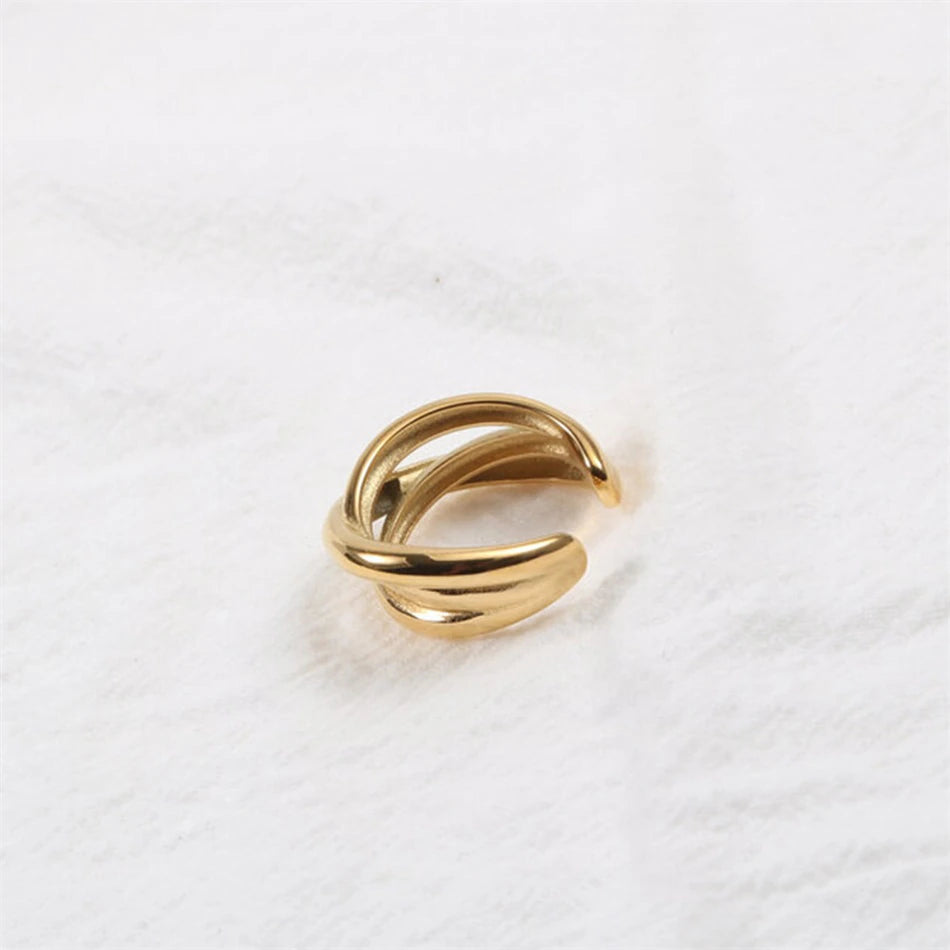 Cross Multilayer Ring - Wrenlee