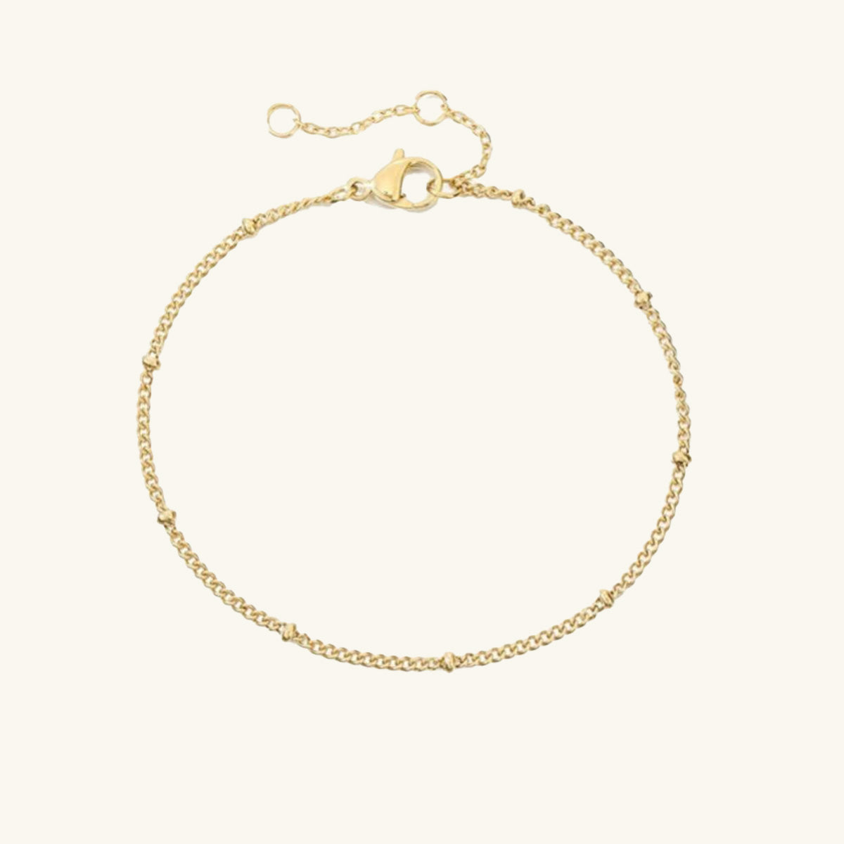 Beaded Chain Anklet
