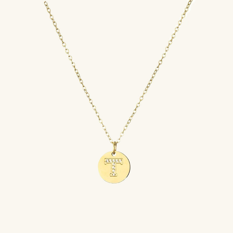 Amélie Initial O-Chain Necklace