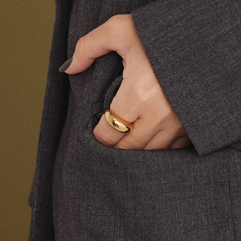 Thick Dome Ring - Wrenlee