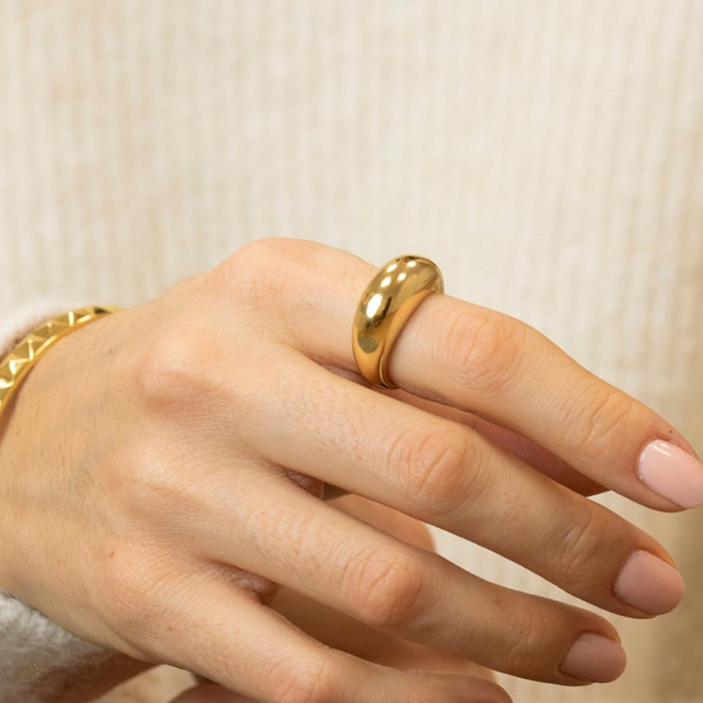 Thick Dome Ring - Wrenlee
