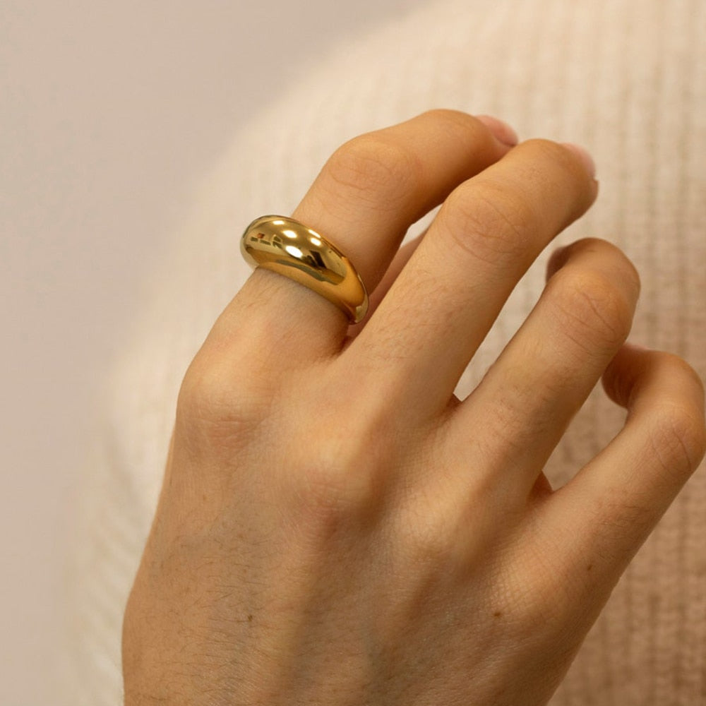 Thick Dome Ring - Wrenlee