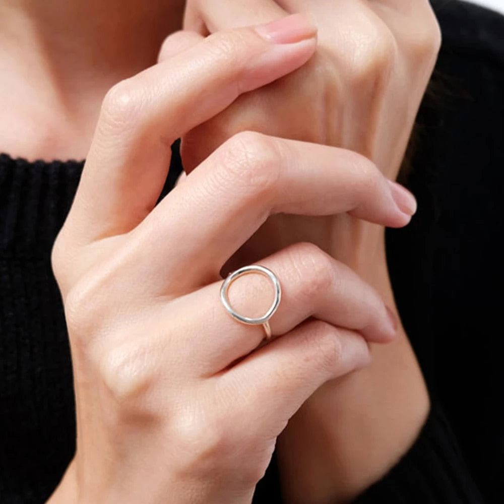 Sterling Oval Ring - Wrenlee