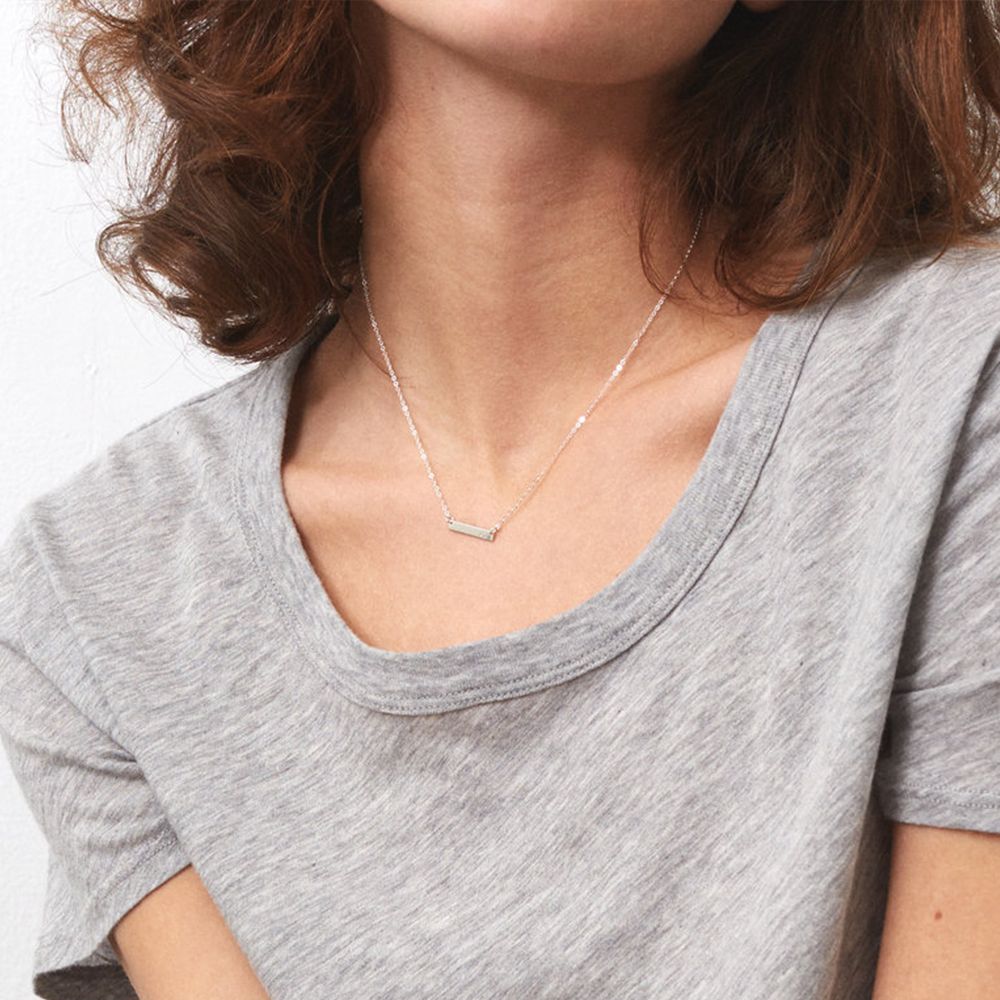 Sofia Horizontal Bar Necklace