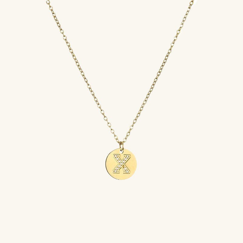 Amélie Initial O-Chain Necklace