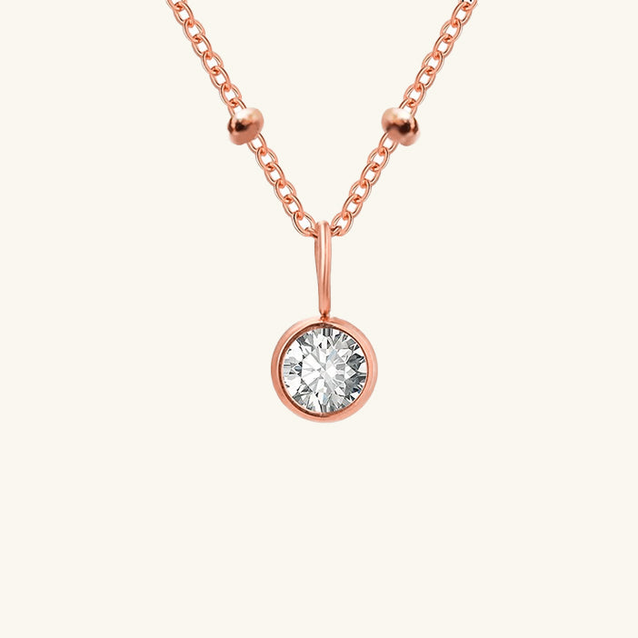Cassiopeia Birthstone Pendant Necklace