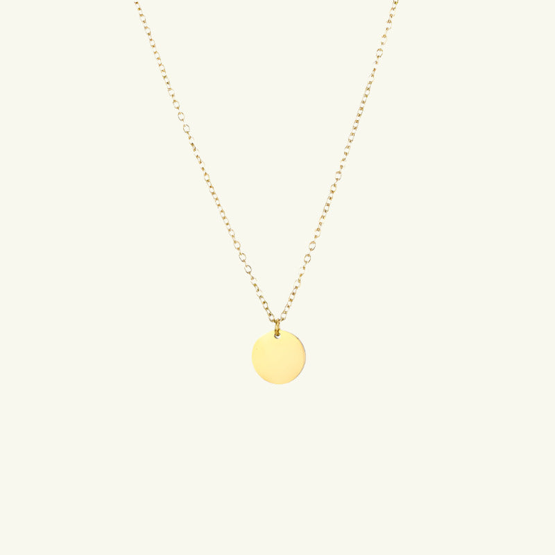 Cersei Mini Coin Pendant Necklace