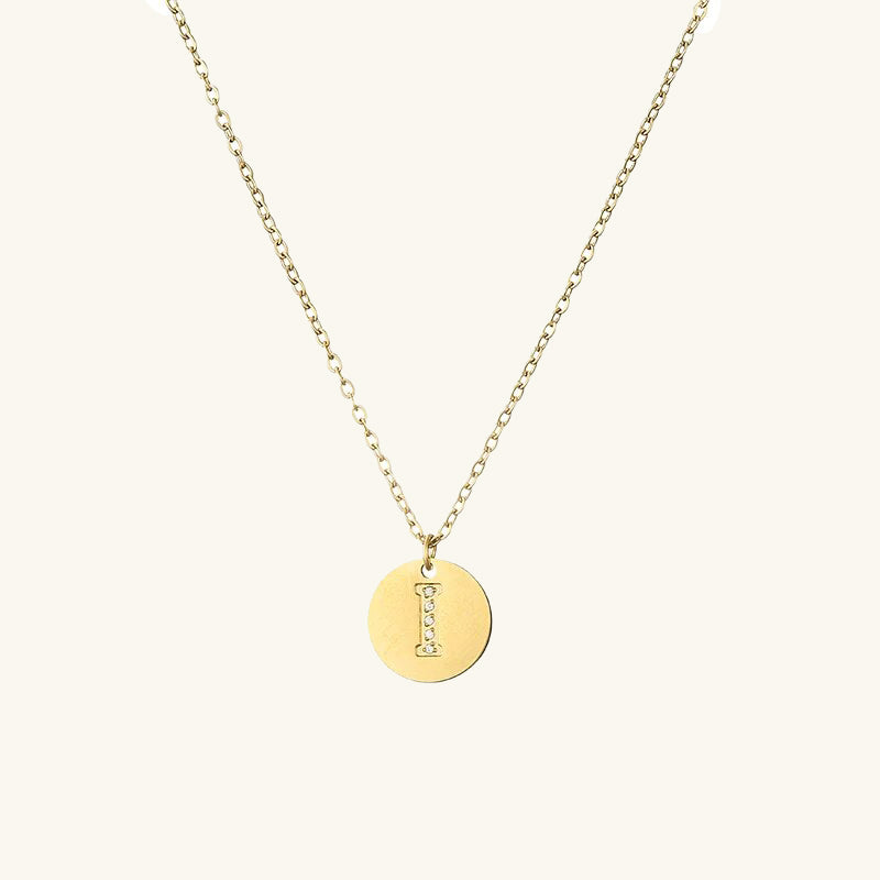 Amélie Initial O-Chain Necklace