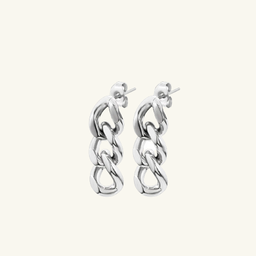 Cuban Chain Earrings - Wrenlee