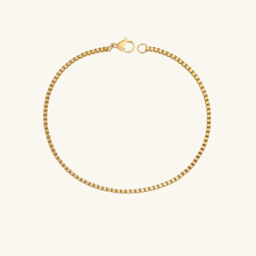 Simple Box Chain Bracelets - Wrenlee