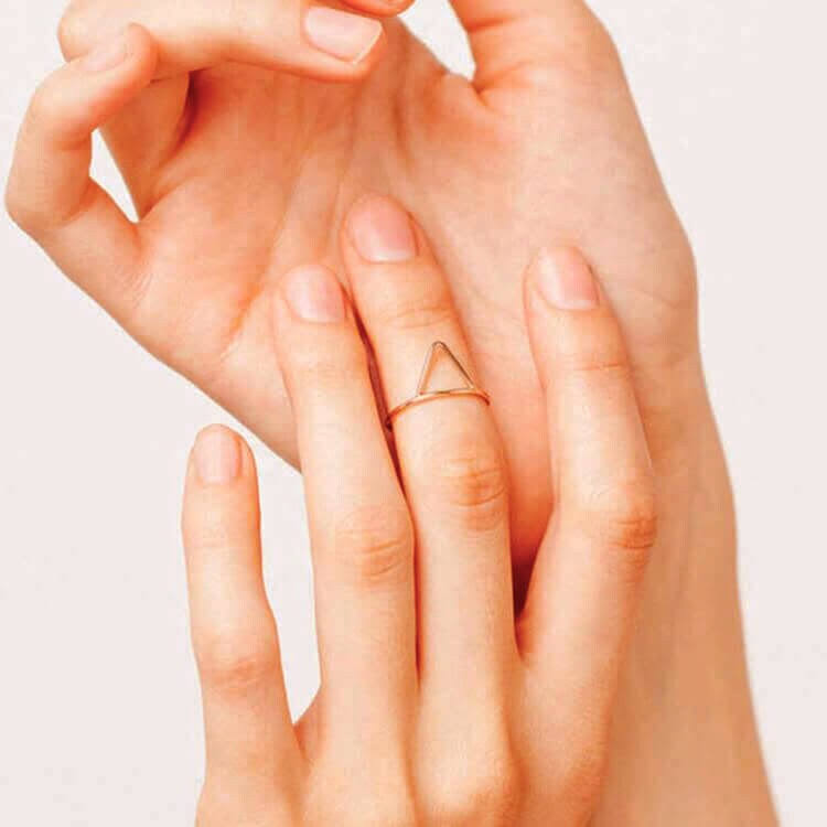Geometric Triangle Ring - Wrenlee