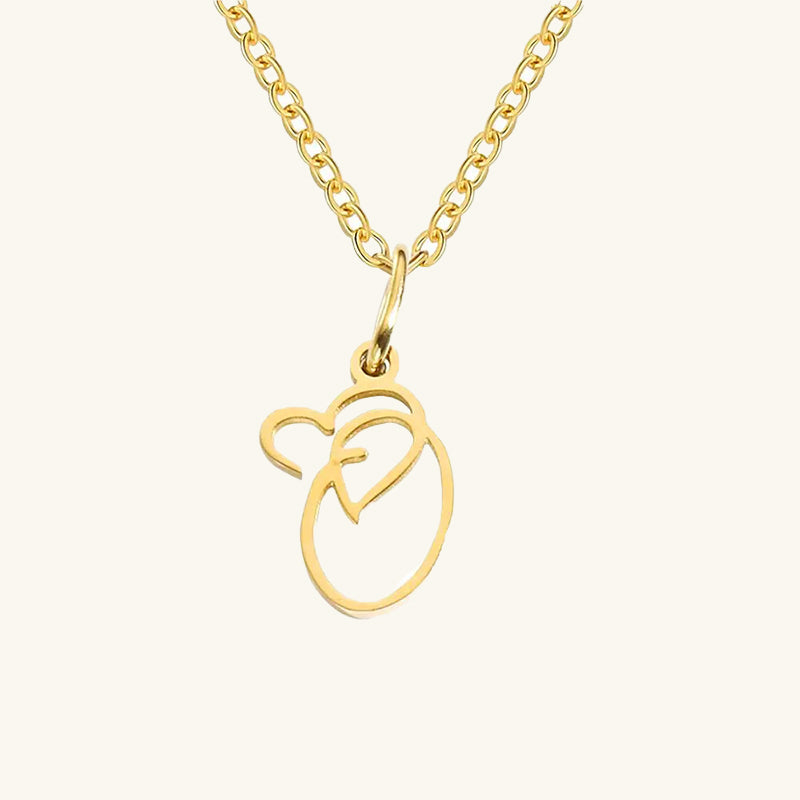 Dorothea Heart Initials