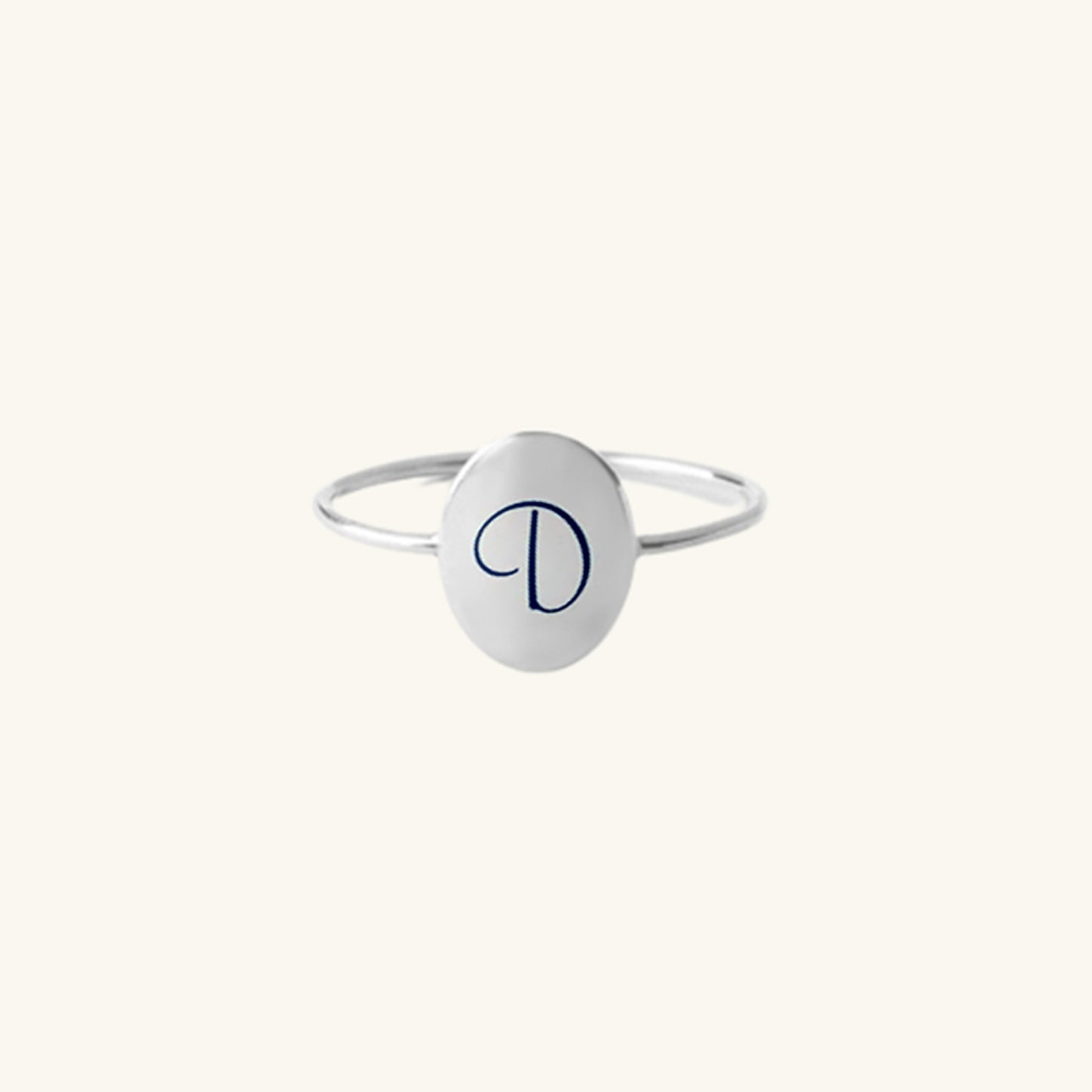 Oval Dainty Costume Ring - Wrenlee