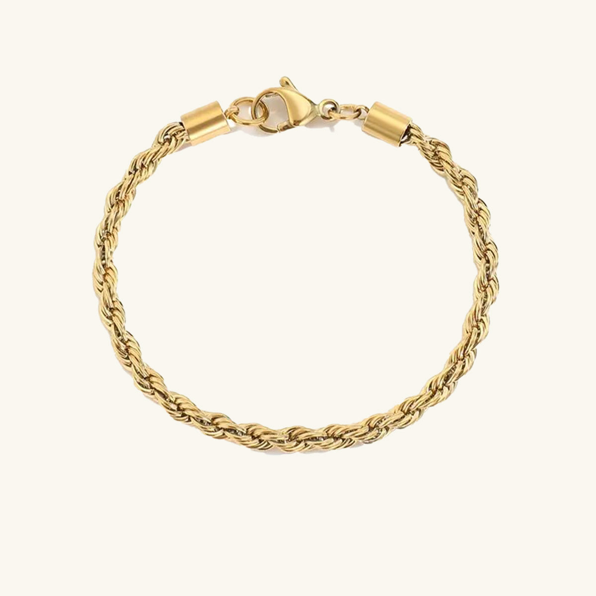 Twisted Rope Chain Bracelet - Wrenlee