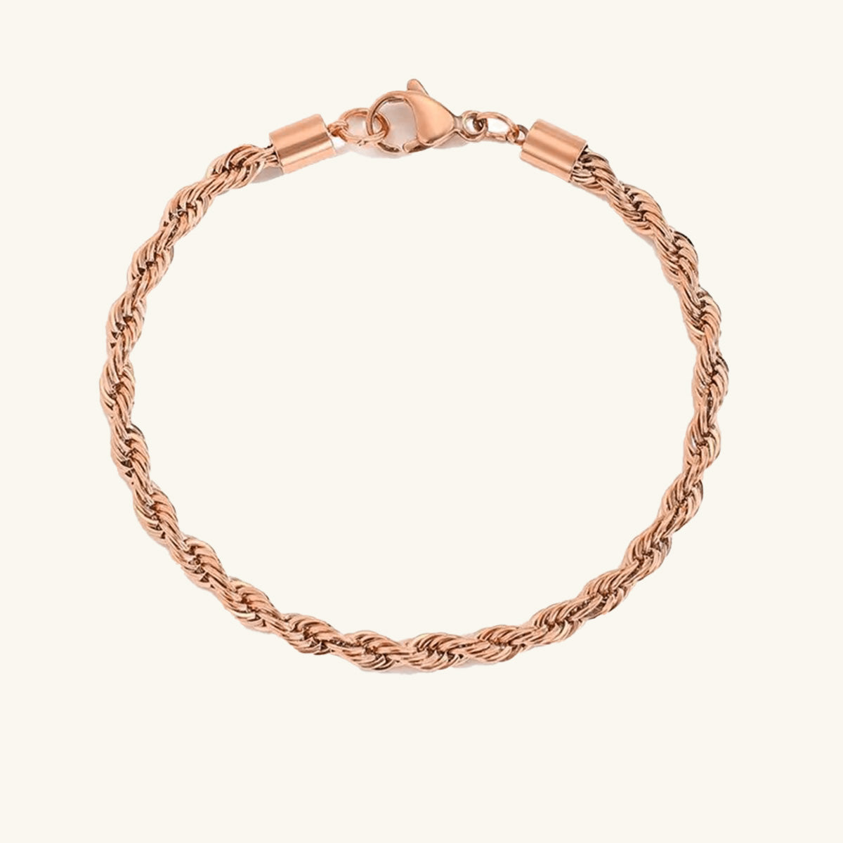 Twisted Rope Chain Bracelet - Wrenlee