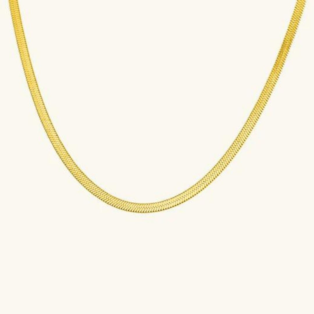 Serpentine Chain Necklace - Wrenlee