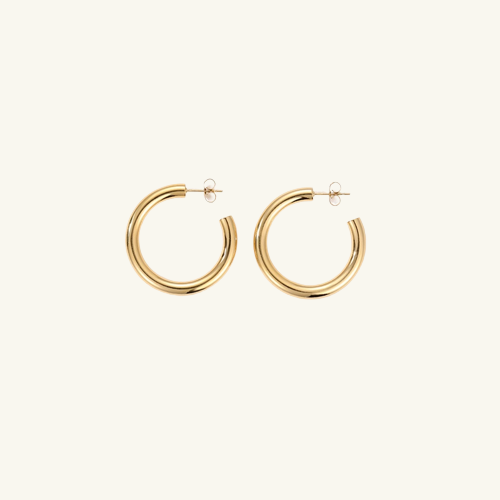 Mamma Jamma Hoop Earrings - Wrenlee