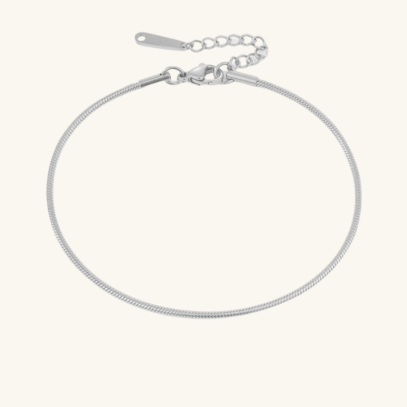 Snake Chain Anklet - Wrenlee