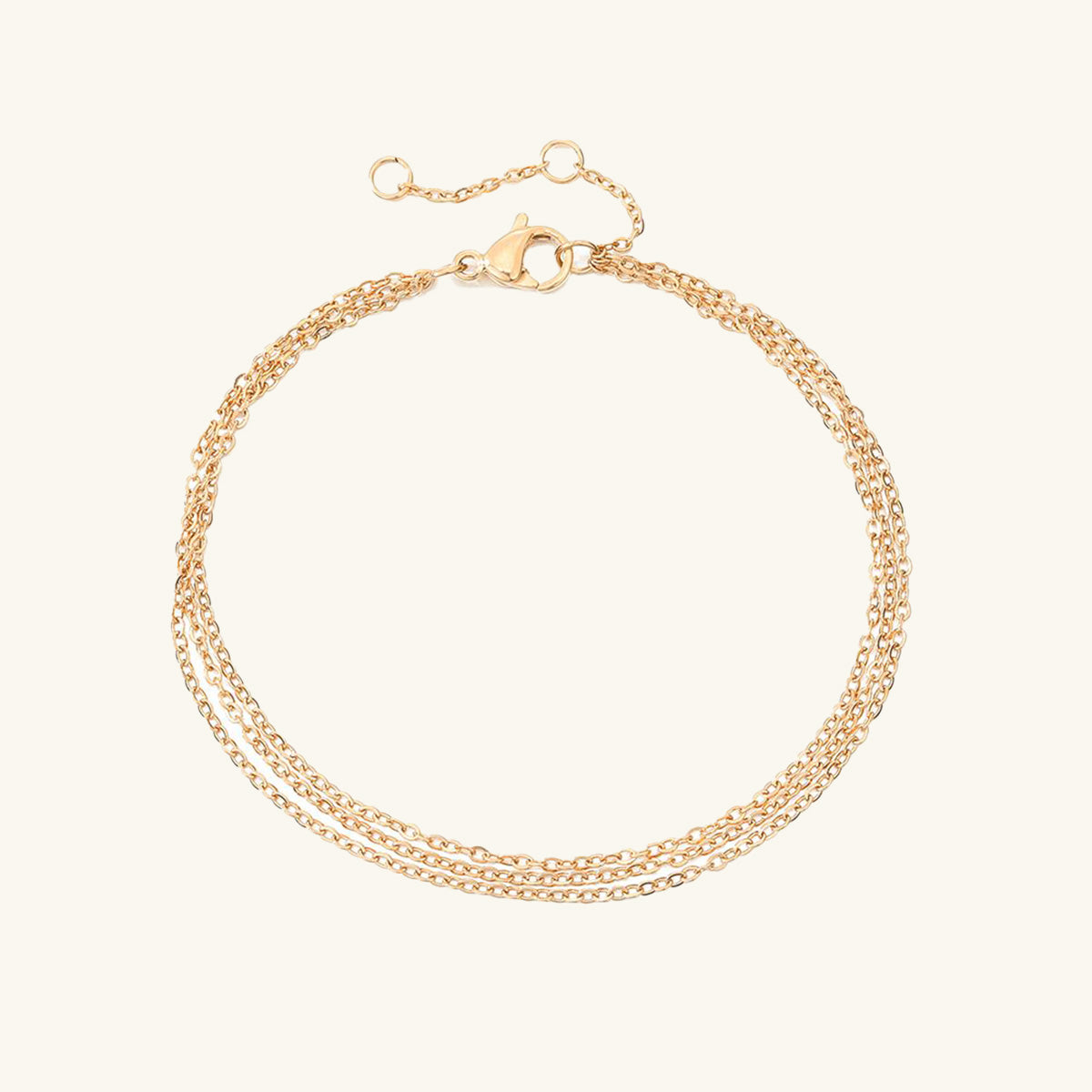 Florence Multilayer Thin Chain Bracelet - Wrenlee
