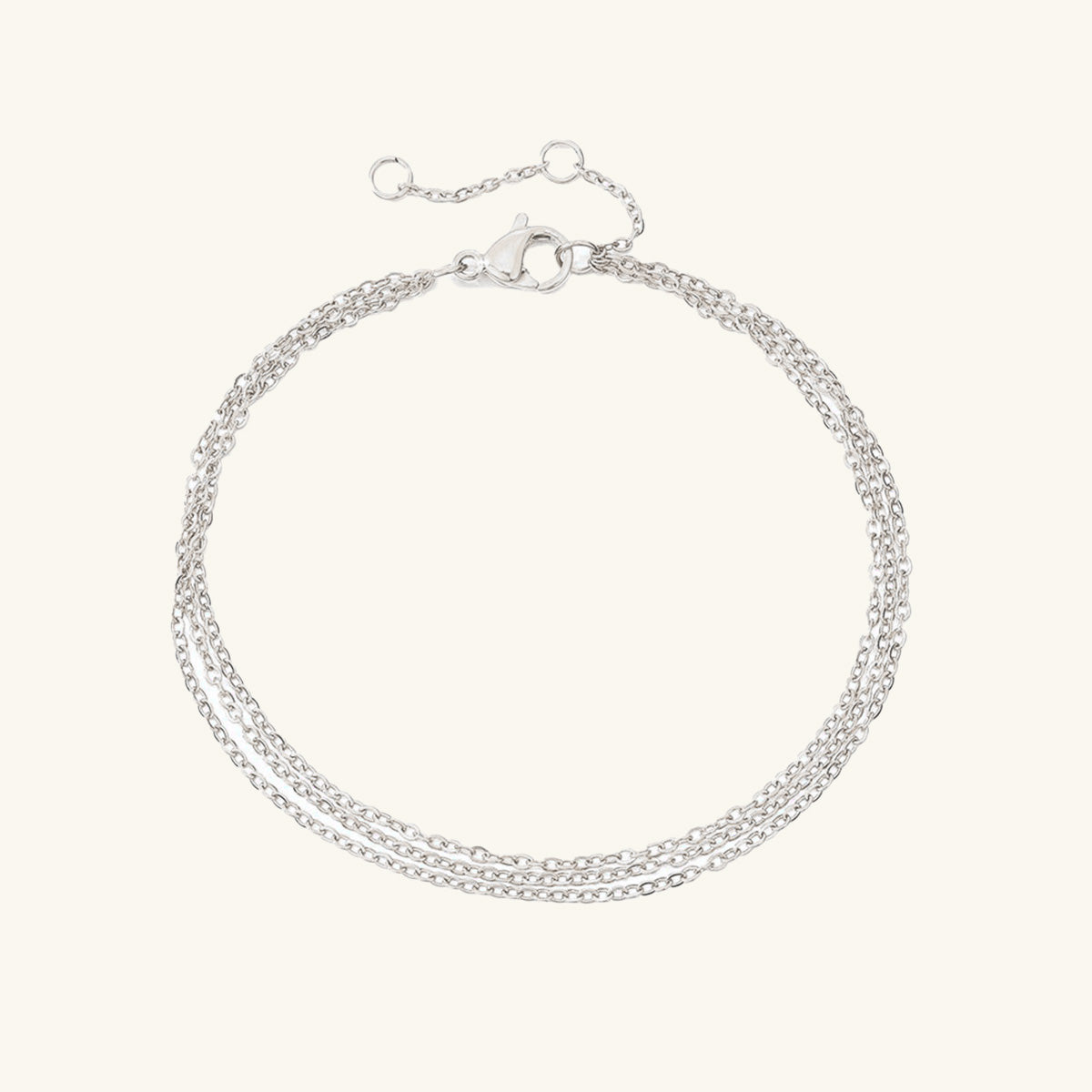 Florence Multilayer Thin Chain Bracelet - Wrenlee