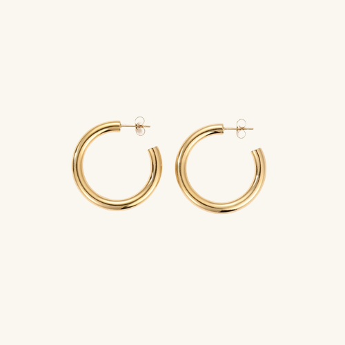 Mamma Jamma Hoop Earrings - Wrenlee