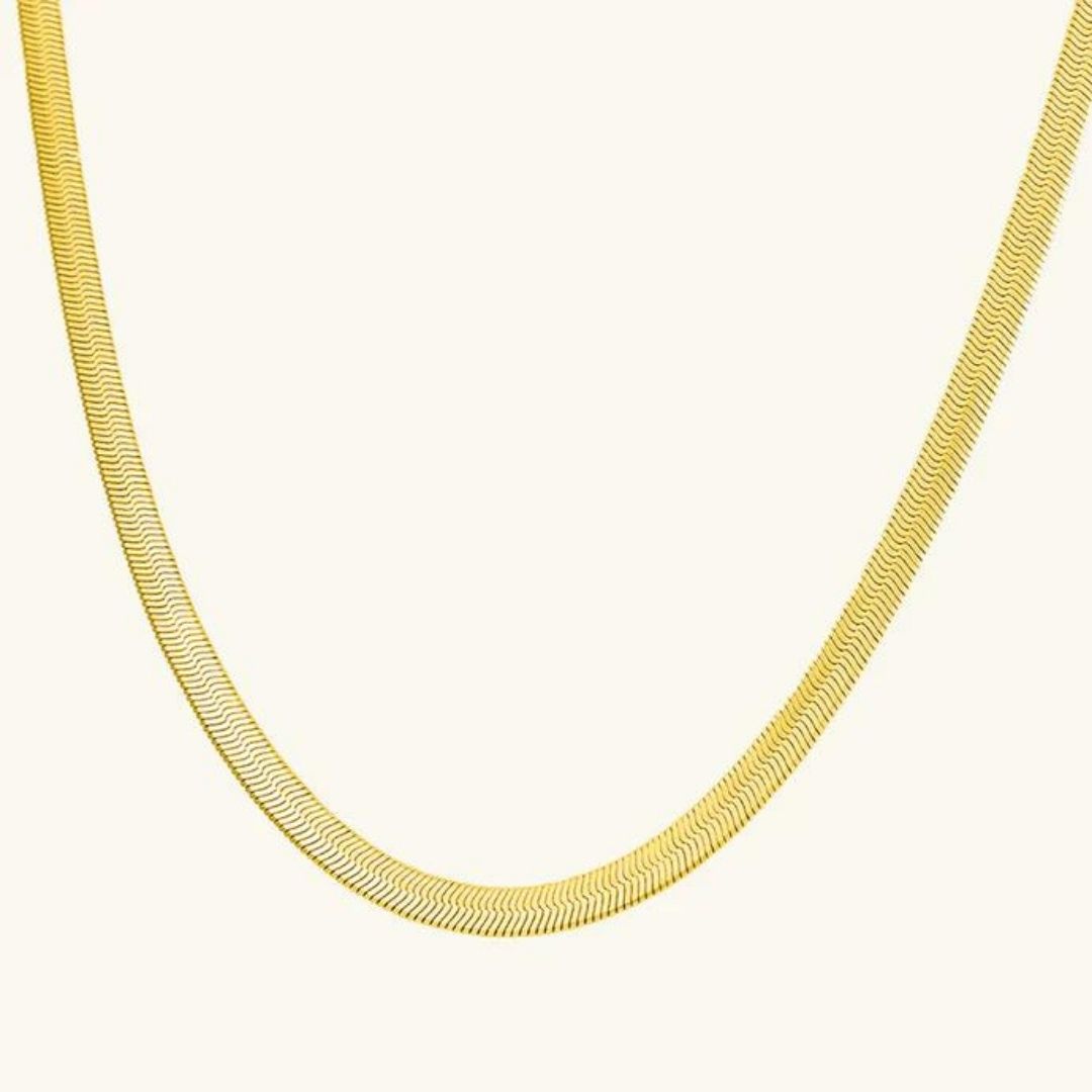 Serpentine Chain Necklace - Wrenlee