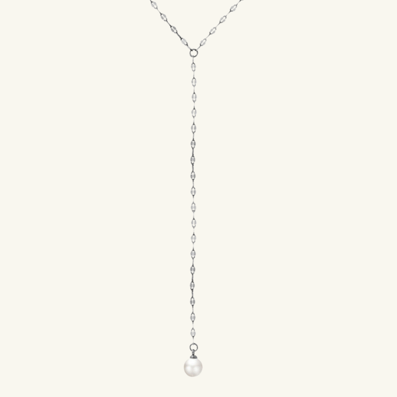 Y-Shaped Teardrop Necklace - Wrenlee
