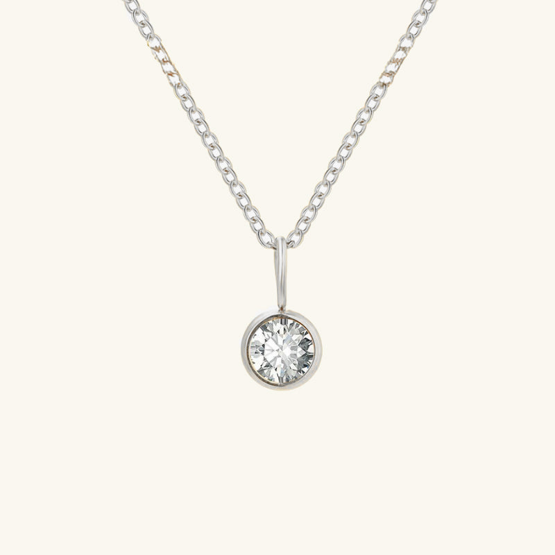 Eileithyia Birthstone Charm Necklace - Wrenlee