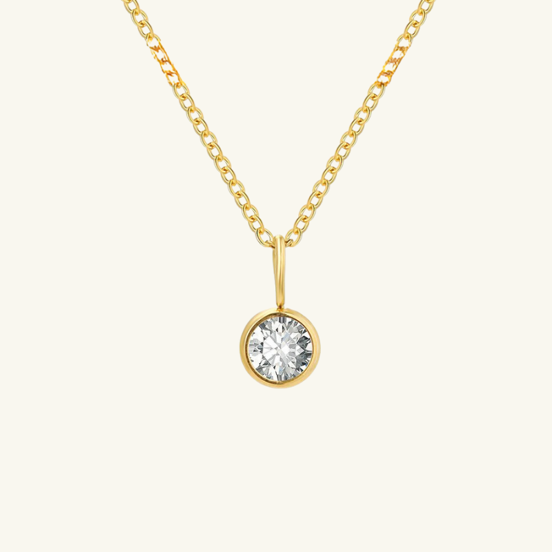 Eileithyia Birthstone Charm Necklace - Wrenlee