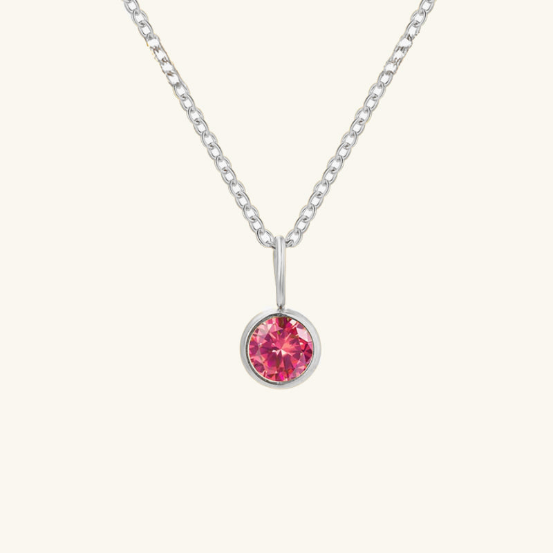 Eileithyia Birthstone Charm Necklace - Wrenlee