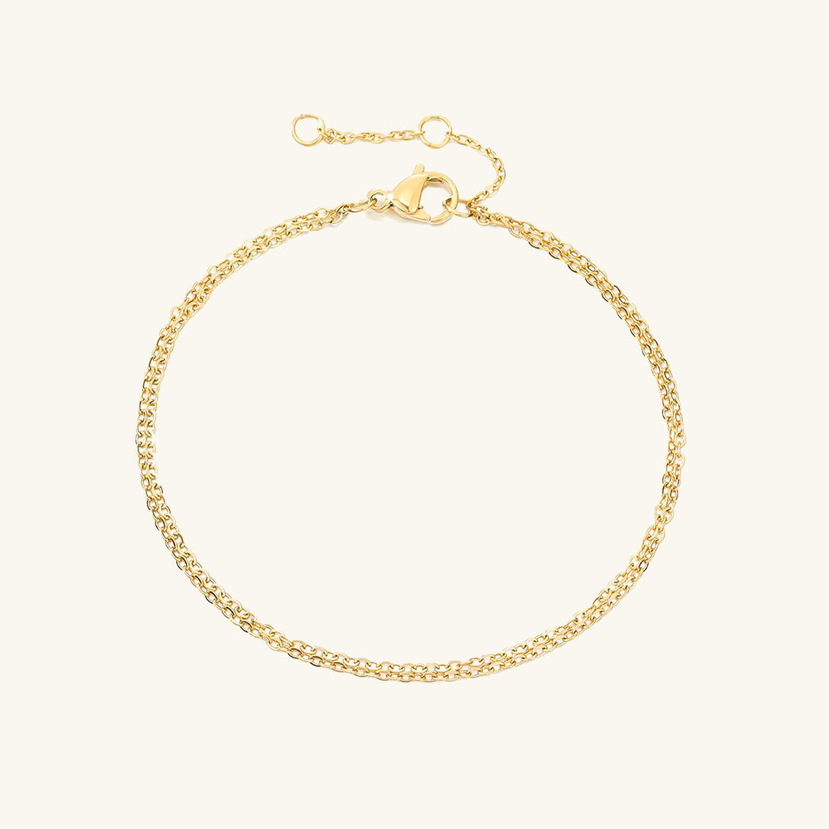 Florence Multilayer Thin Chain Bracelet - Wrenlee
