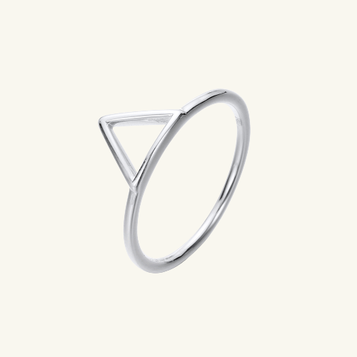 Geometric Triangle Ring - Wrenlee