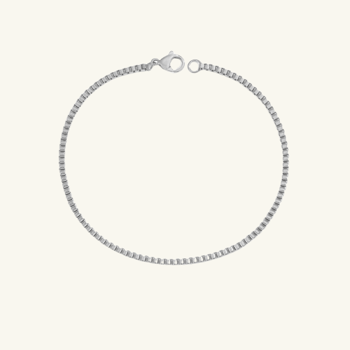 Simple Box Chain Bracelets - Wrenlee