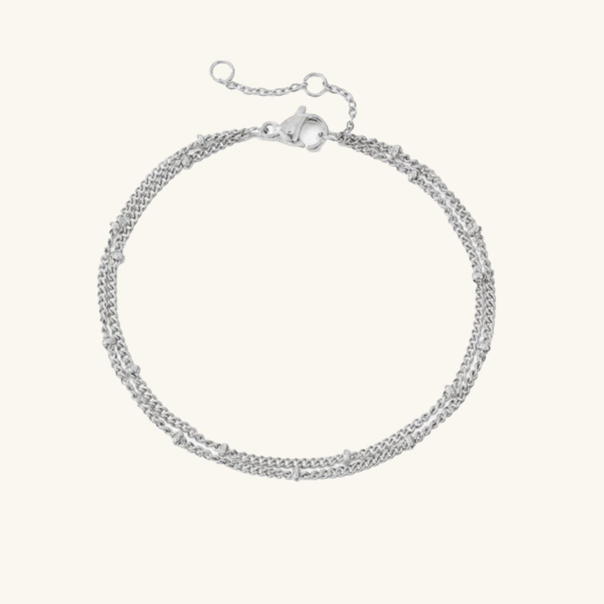 Multilayer Classic Bead Chain Bracelet - Wrenlee