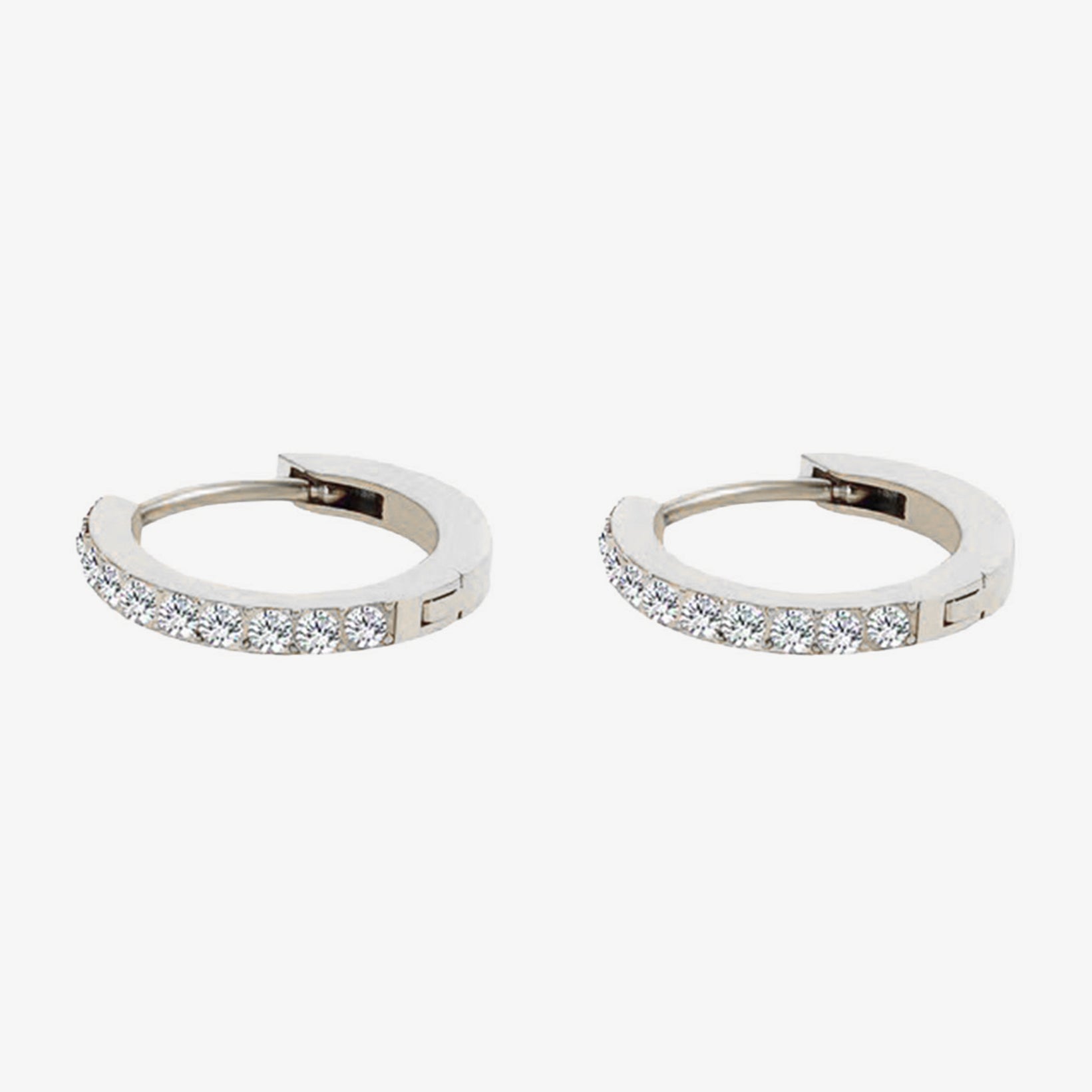 Birthstone Minimal Hoop Earrings - Wrenlee