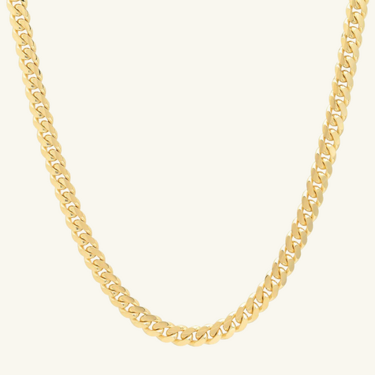 Width 6mm Cuban Link Chain - Wrenlee