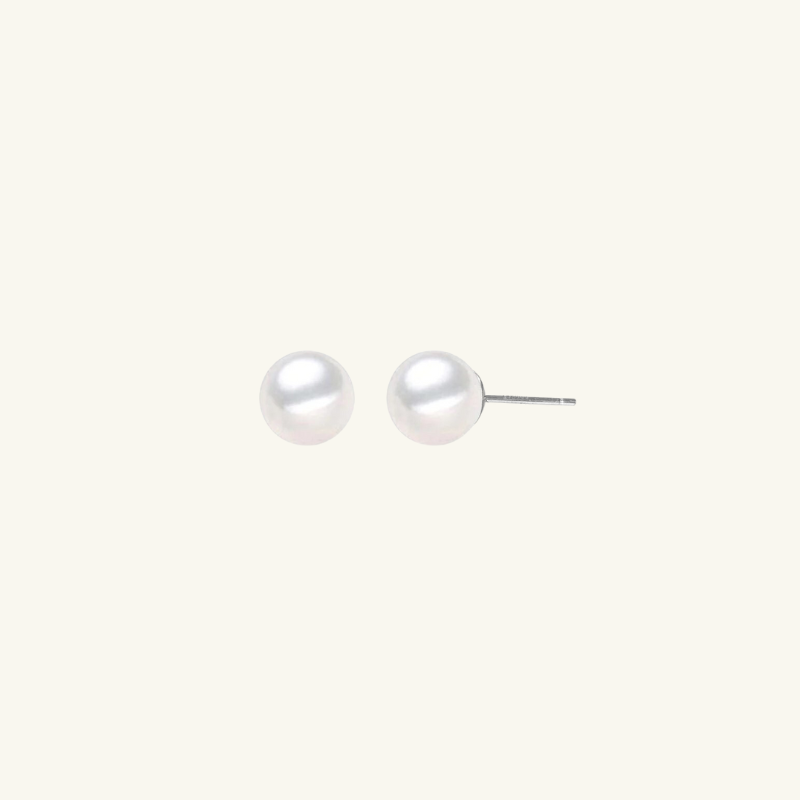 Pearl Stud Earrings