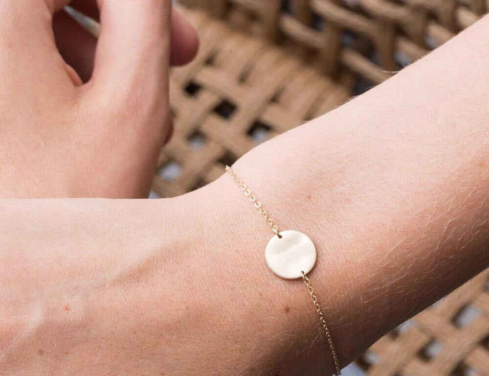 Dainty Coin Bracelet - Wrenlee